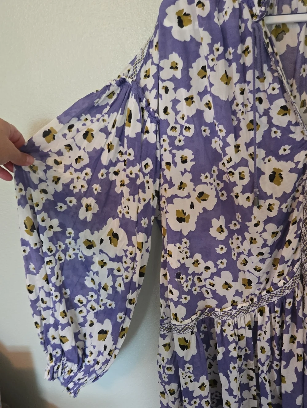 Free People | Love Letter Lavender Tunic Top Mini Dress Size Small